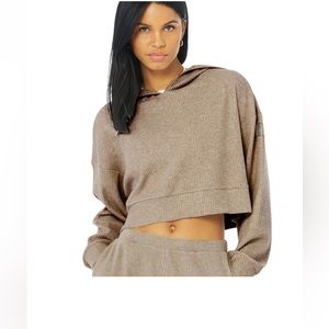 Alo Yoga Muse Hoodie - Gravel Heather